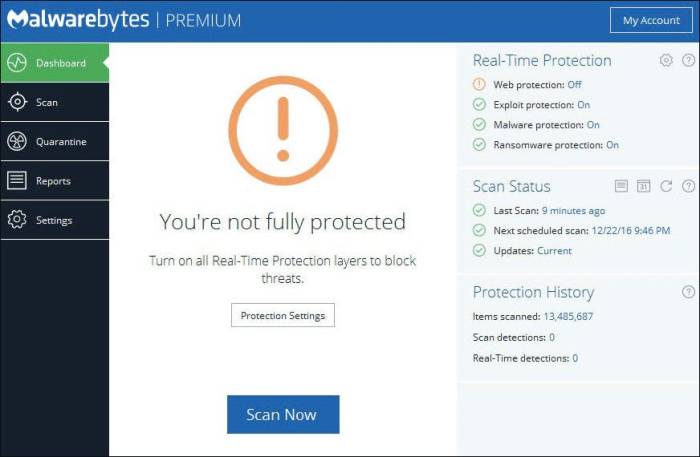 Malwarebytes Premium Review Real-Time Cyber Protection Performance Unveiled