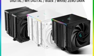 DeepCool AK620 Digital CPU Air Cooler with Real-Time Temp Display Test