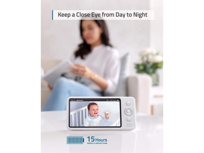 Eufy Baby Monitor 720p Reviewing the Large Screen and Range