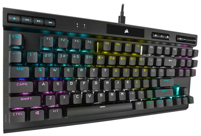 Corsair K70 RGB TKL Competitive Tenkeyless Gaming Keyboard Analysis