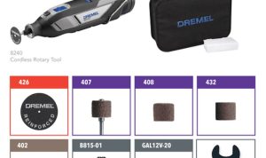 Dremel 8240 Cordless Rotary Tool Evaluating High-Speed Precision Performance