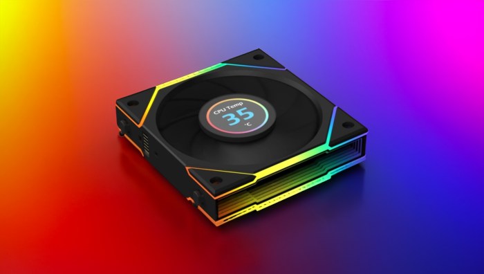 Lian Li TL LCD Case Fans Reviewing the Integrated Fan Screens