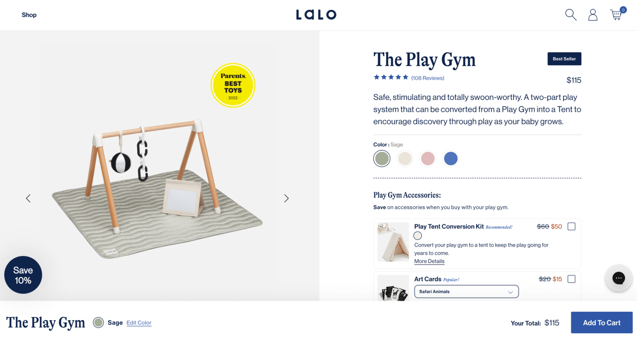 Lalo The Play Gym A Modern Aesthetic Activity Mat Review