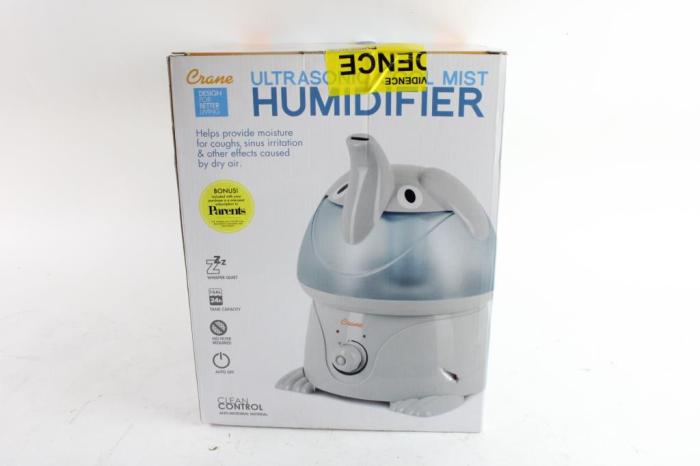 Crane Ultrasonic Cool Mist Humidifier | Property Room Crane Ultrasonic Cool Mist Humidifier: Best for Baby Congestion?