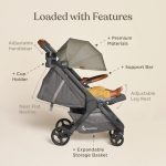 Ergobaby Metro+ Compact Stroller Luxury Padding in a Small Frame