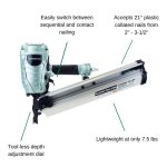 Metabo HPT Framing Nailer for Professional Carpentry