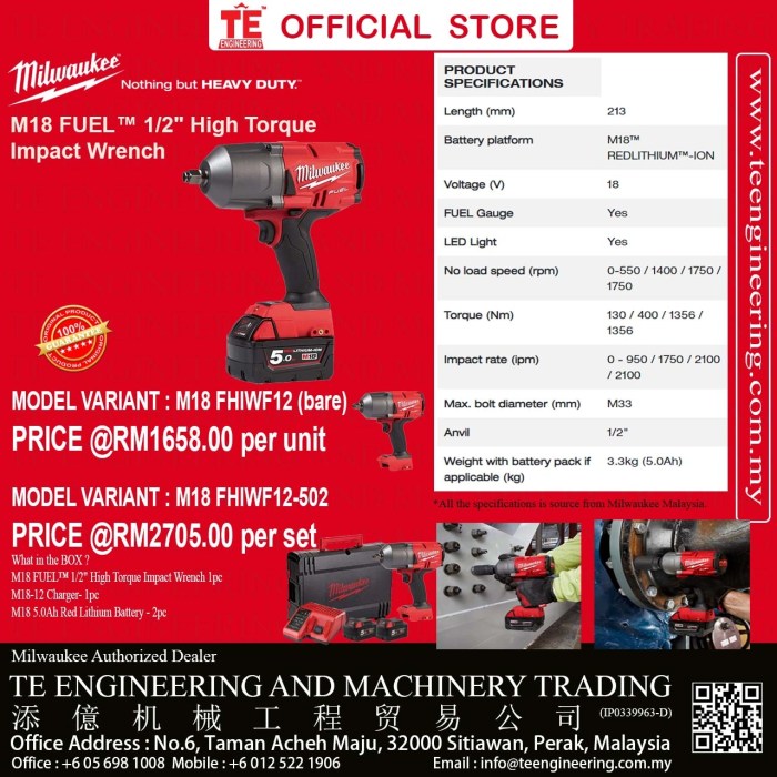 Milwaukee M18 Fuel Impact Driver High Torque Review