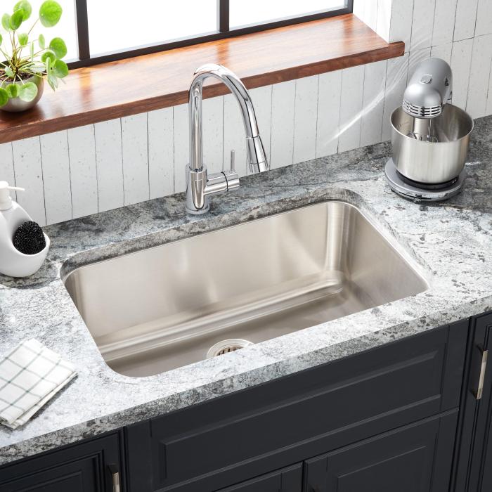 Signature Hardware Undermount Sink Elevates Your Space