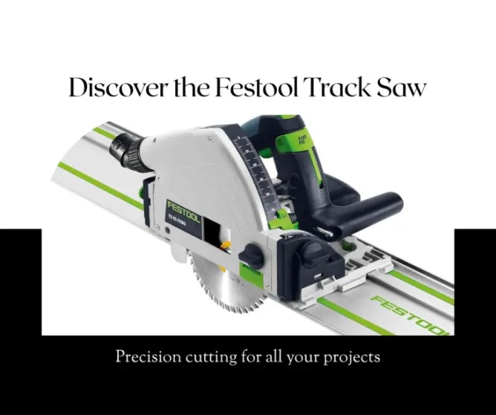 Festool Track Saw System for Precision Wood Cutting Unleashed