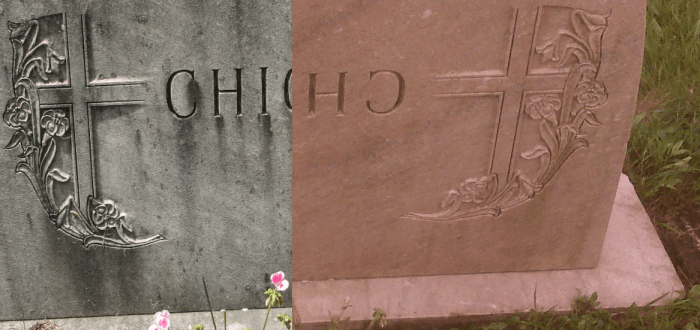 Tombstone cleaning service for lasting remembrance