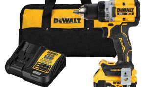 DeWalt 20V MAX Cordless Drill Driver Kit for Professional Contractors