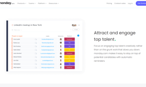 Monday.com Work Operating System Software for Productivity