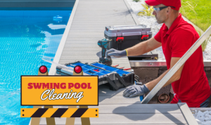 Weekly pool cleaning for a sparkling oasis