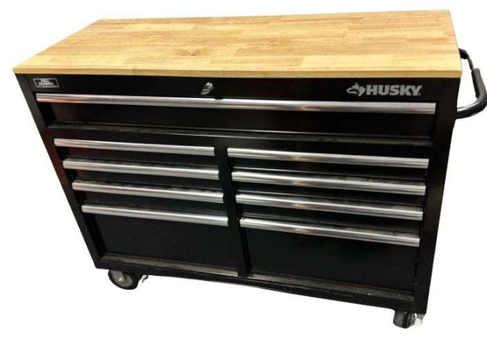 Husky Rolling Tool Box Chest with Large Storage Capacity