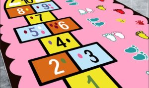 Rug playmat a colorful world of fun and safety