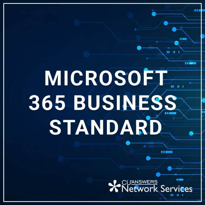 Microsoft 365 Business Standard Productivity Software Suite