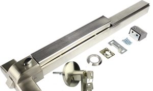 Stainless steel panic hardware for safety solutions
