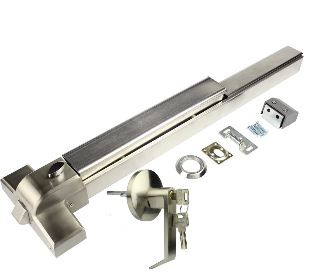 Stainless steel panic hardware for safety solutions