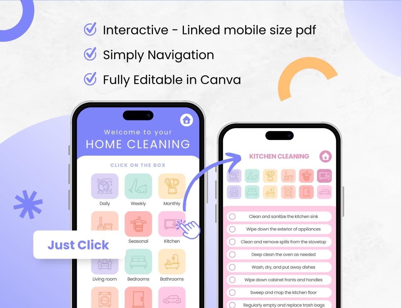 Free cleaning schedule app for effortless home care