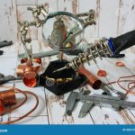 Copper roof soldering tools for efficient roofing